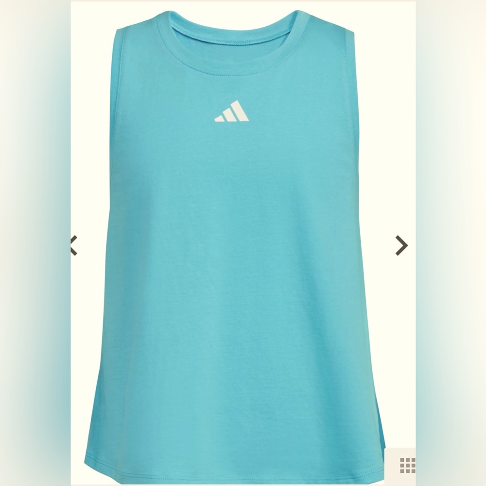 adidas Girls' Printfill Graphic Tank Top New Regular Fit Girls New